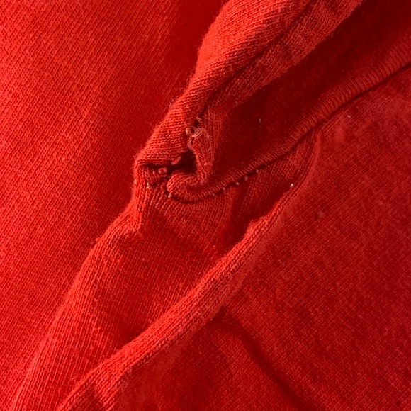 Vintage Atari Classic Logo Red TShirt Men’s Small XL DELTA Pro Weight - Picture 4 of 7